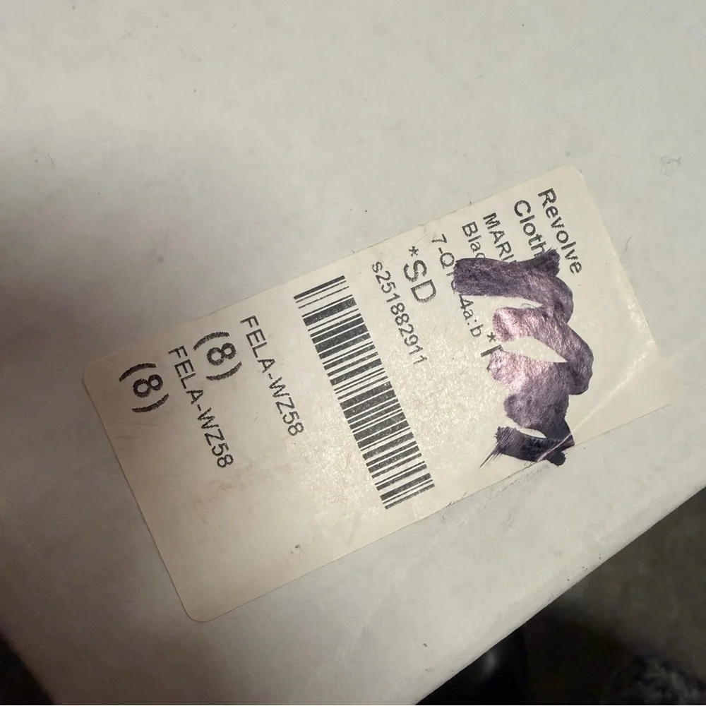 FEMME Los Angeles Mariel Black Leather Boots 2 way high heels knee Revolve 8 - Picture 12 of 12